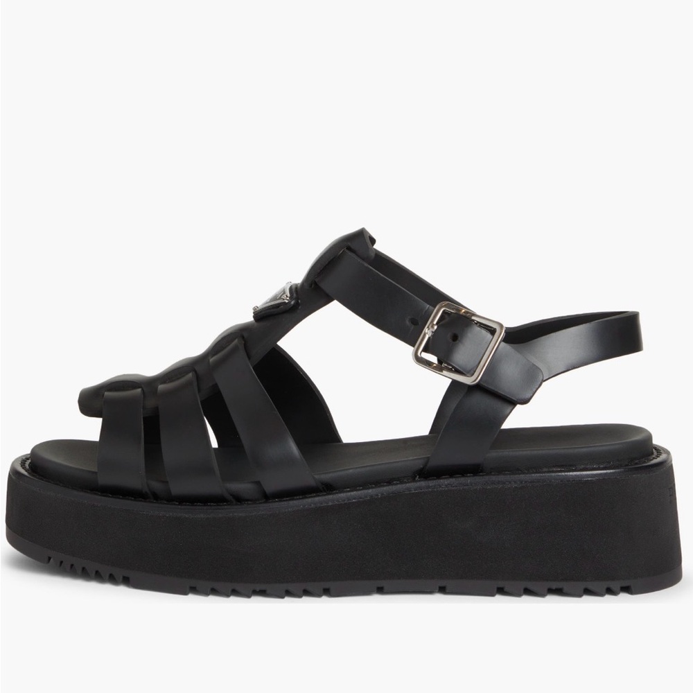 Prada Black Cage Sandals size 40 - Picture 15 of 17